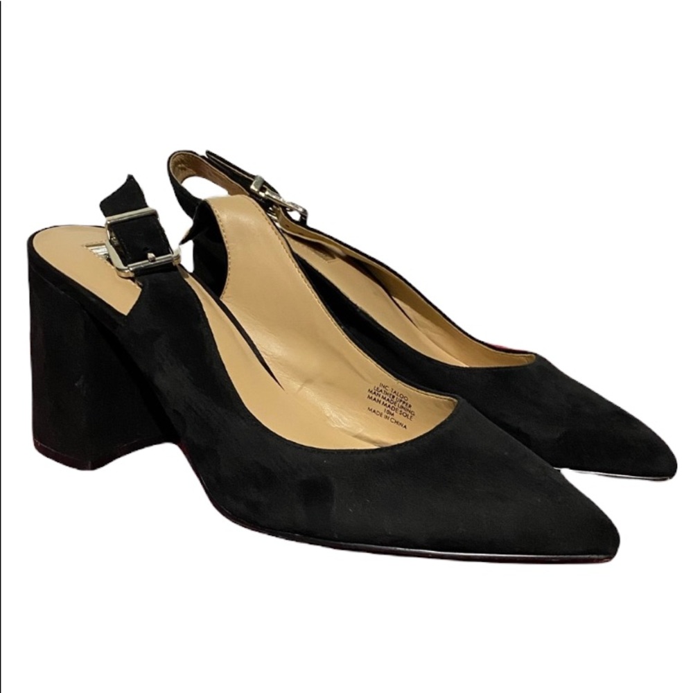 INC Imternational Concepts Suede Leather Heels